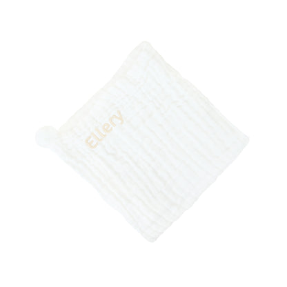 Keepsake Baby Blanket in White by Le Petit Society