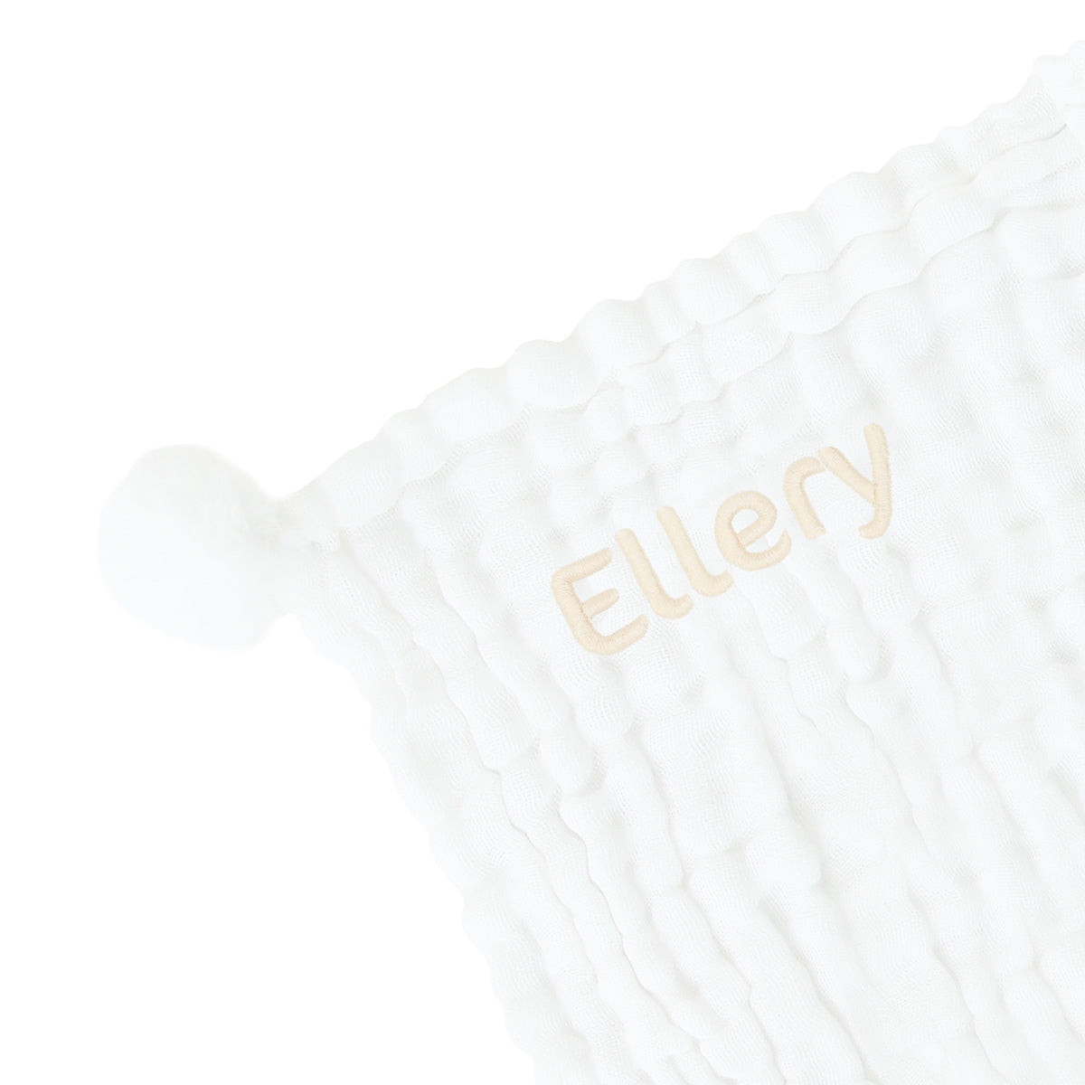 Keepsake Baby Blanket in White by Le Petit Society — image 4