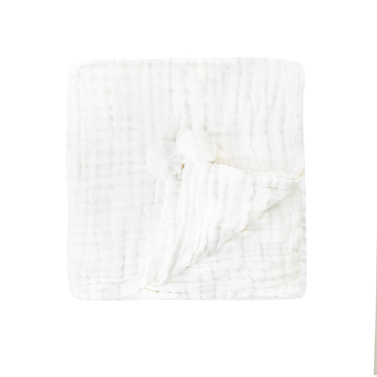 Keepsake Kids/Adult Single Blanket in White by Le Petit Society — image 3