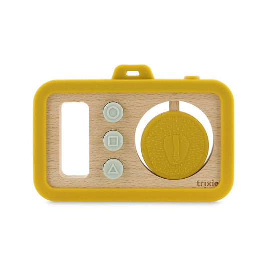 Wooden Silicone Baby Camera in Mr. Lion by Trixie