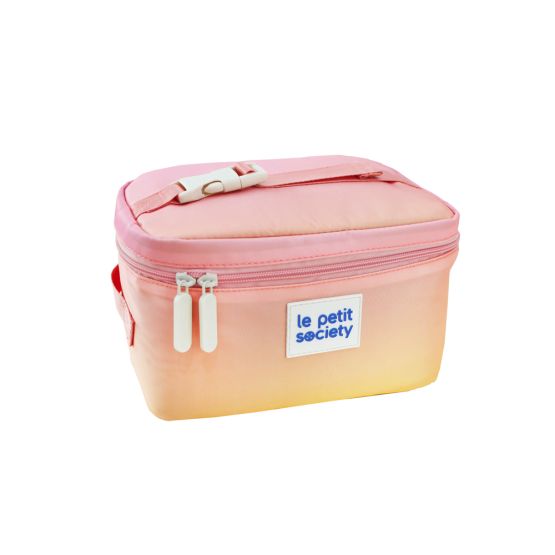 Thermal Munch Bag - Pink/Yellow