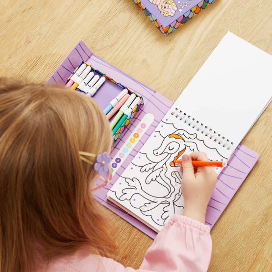 Colour by Numbers - Mermaids and Friends by Tiger Tribe