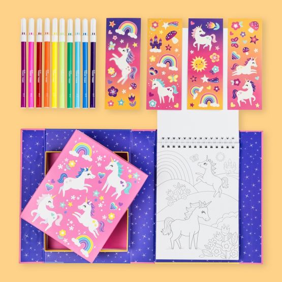 Colouring Set - Unicorn Magic by Tiger Tribe