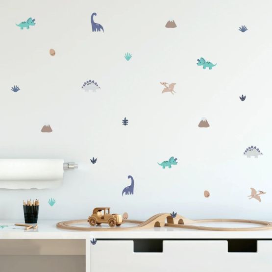 Dino Explorer Fabric Decal by Urban Li'l