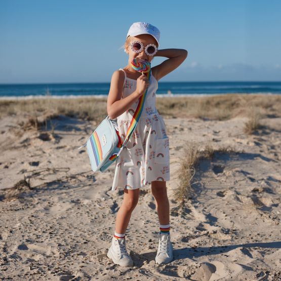 Made For Play - Girls Rainbow Jersey Dress