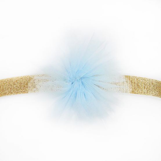 Flower Headband in Blue
