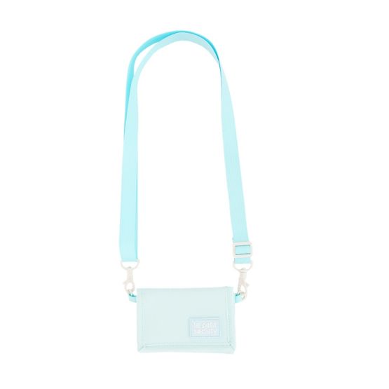 Kids Wallet With Lanyard - Ice Blue