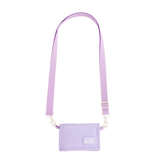Kids Wallet With Lanyard - Lavender