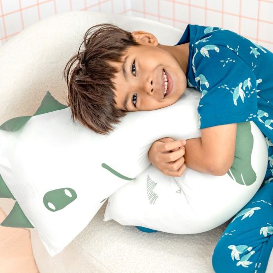 Kids Dino Pillow in Large