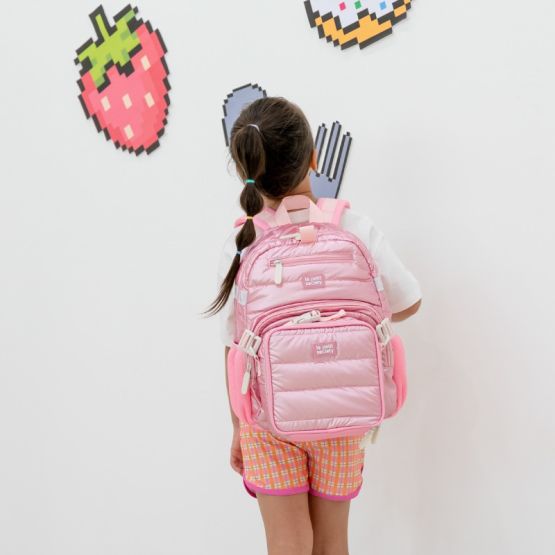 LPS Mini Backpack and Lunch Bag Bundle - Pink Puffer