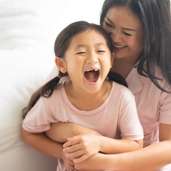 Loungewear - Girls Dress in Dusty Pink
