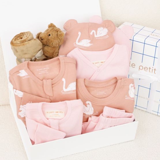 Little Milestones Baby Girl Set - Daydream in Pink