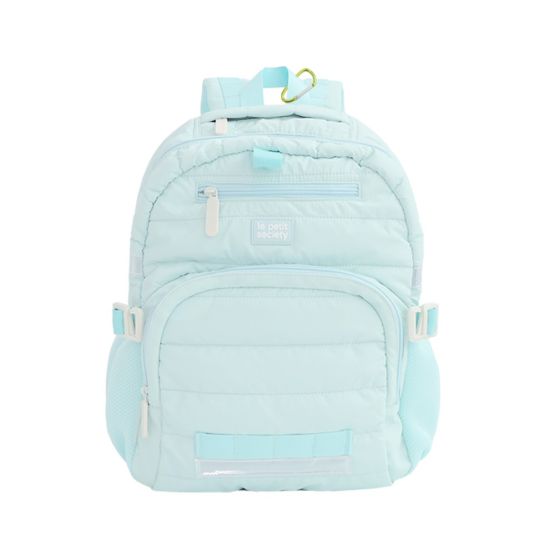 LPS Single Pocket Backpack - Ice Blue Puffer (7-10Y)
