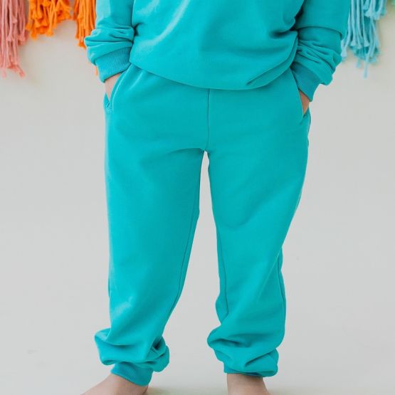 Zodiac Series - Kids Jogger Pants in Green
