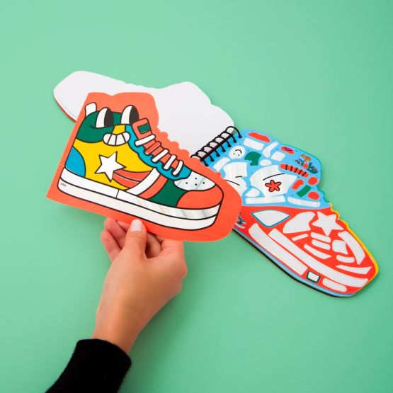 Sticker By Number Notebook - Street by OMY