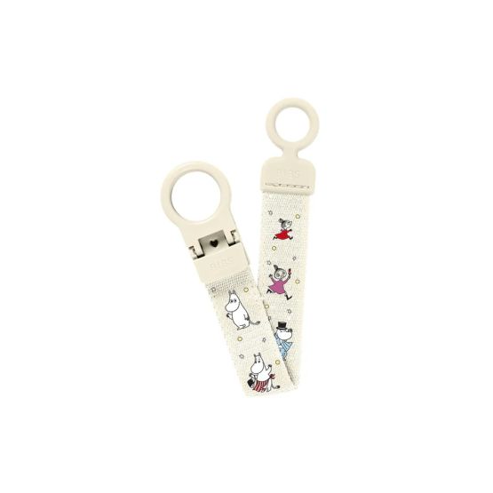 Pacifier Clip Loop (Ivory) by BIBS x Moomins