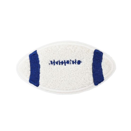 A rugby velcro patch.