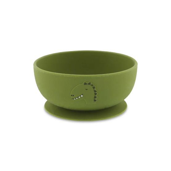 Silicone Bowl With Suction - Mr Dino by Trixie