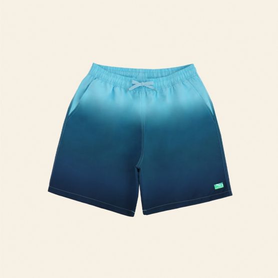 Swim Shorts in Midnight Ocean Gradient (Adult)