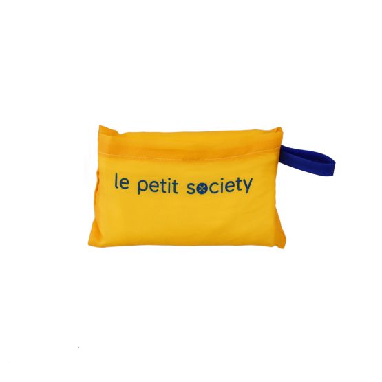 Rainbow Logo Tote Bag with Yellow Pocket