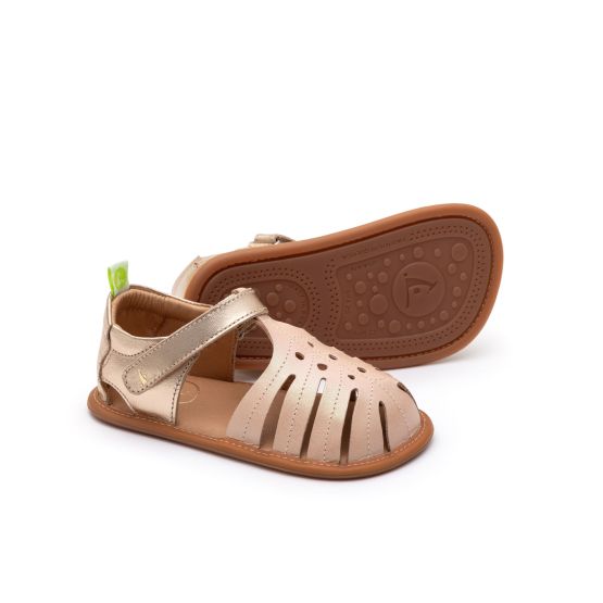 Toddler Sandals Tropically - Candy Dream / Metalic Salmon by Tip Toey Joey