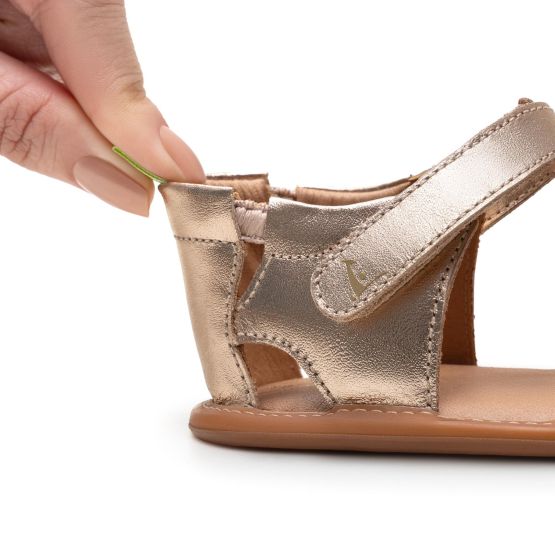 Toddler Sandals Tropically - Candy Dream / Metalic Salmon by Tip Toey Joey
